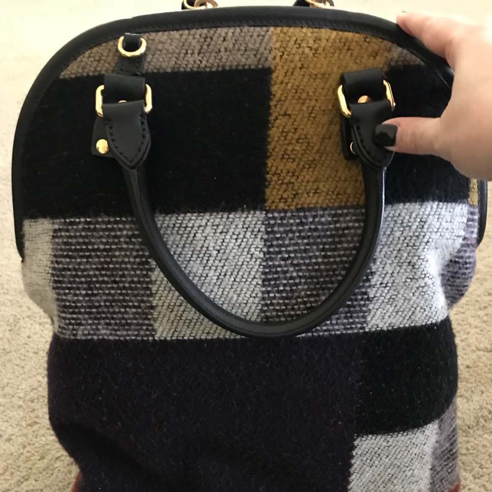 Limited ed Burberry Prorsum Bloomsbury Blanket Bag